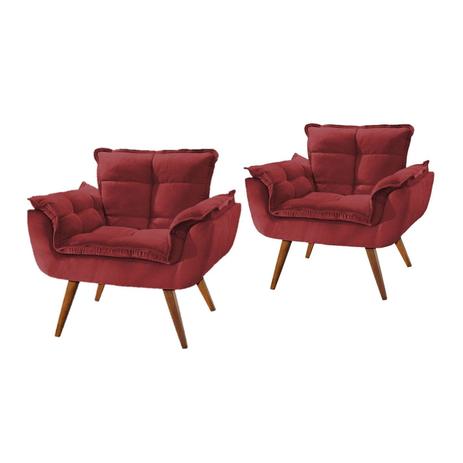 Poltrona Pérola Conjunto - Suede Base Palito - Dikaza móveis e decorações Menor preço em Poltrona Pérola Conjunto - Suede Base Palito - Dikaza móveis e decorações