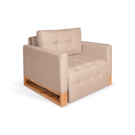 Poltrona Reclinável e Extensível Rica I Bege - Silla Menor preço em Poltrona Reclinável e Extensível Rica I Bege - Silla