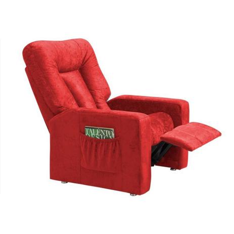 Poltrona Reclinável Pallas MX-5 Suede Amassado Vermelho - Matrix Menor preço em Poltrona Reclinável Pallas MX-5 Suede Amassado Vermelho - Matrix
