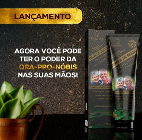 Pomada Massageadora Canela De Velho Premium 150g Com Ora Pro Nóbis - Bio Instinto Menor preço em Pomada Massageadora Canela De Velho Premium 150g Com Ora Pro Nóbis - Bio Instinto