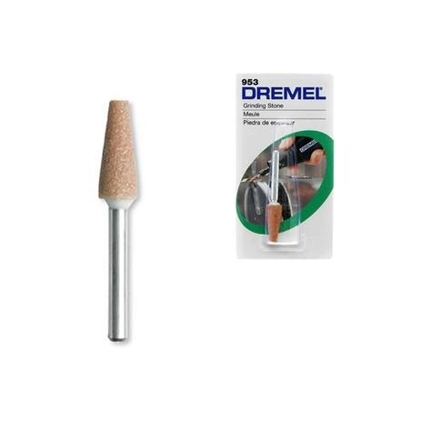 Ponta Montada Cônica de Óxido de Alumínio 6,4mm 953 Dremel Menor preço em Ponta Montada Cônica de Óxido de Alumínio 6,4mm 953 Dremel