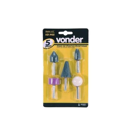 Ponta montada jogo c/5pc vdp-5 vonder Menor preço em Ponta montada jogo c/5pc vdp-5 vonder