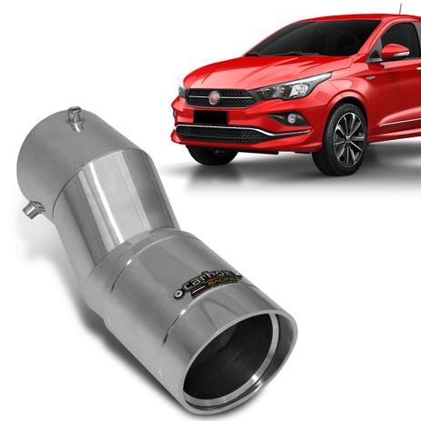 Ponteira de Escapamento Carbox Racing Fiat Cronos 2018 2019 Elite Angular Redonda Alumínio Polido Menor preço em Ponteira de Escapamento Carbox Racing Fiat Cronos 2018 2019 Elite Angular Redonda Alumínio Polido