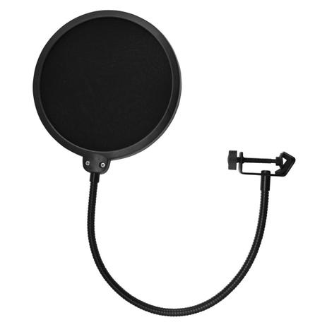 Pop Filter para Microfone Gravação Estúdio - F32 Menor preço em Pop Filter para Microfone Gravação Estúdio - F32