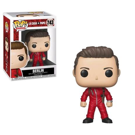 Pop funko 743 berlin la casa de papel Menor preço em Pop funko 743 berlin la casa de papel