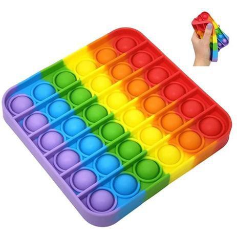 Pop It Fidget Toy Empurre Pop Bubble Fidget Sensorial Toy Menor preço em Pop It Fidget Toy Empurre Pop Bubble Fidget Sensorial Toy