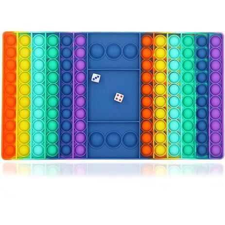 Pop It Tabuleiro Jogo Com Dados - Popit Anti Stress - e-planeta é boa?