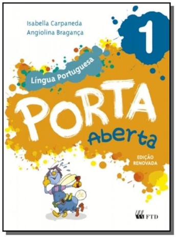 Porta aberta: lingua portuguesa - 1o ano caixa alt - Ftd Menor preço em Porta aberta: lingua portuguesa - 1o ano caixa alt - Ftd