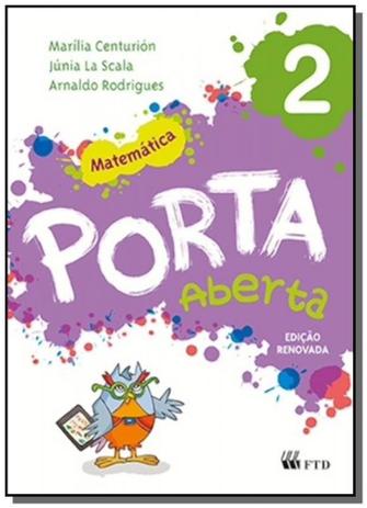 Porta aberta: matematica - 2o ano - Ftd Menor preço em Porta aberta: matematica - 2o ano - Ftd