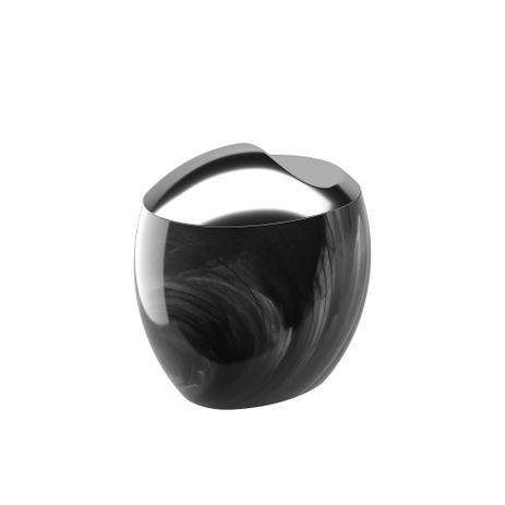 Porta Algodão E Cotonete Coza Spoom Classic Preto Menor preço em Porta Algodão E Cotonete Coza Spoom Classic Preto