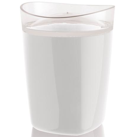 Porta Algodão Tule Pote Suporte Para Cotonete Banheiro Pia Branco - Ou Menor preço em Porta Algodão Tule Pote Suporte Para Cotonete Banheiro Pia Branco - Ou