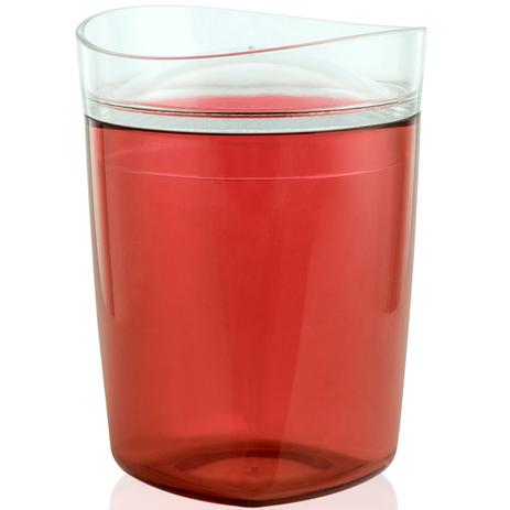 Porta Algodão Tule Pote Suporte Para Cotonete Banheiro Pia Vermelho - Ou Menor preço em Porta Algodão Tule Pote Suporte Para Cotonete Banheiro Pia Vermelho - Ou
