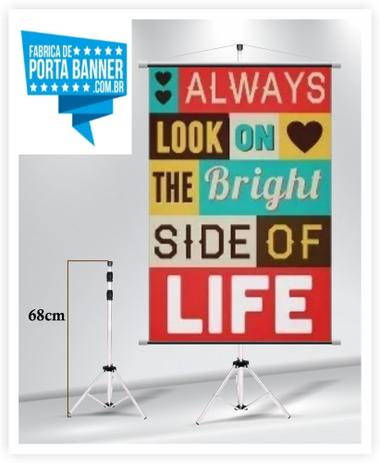 Porta Banner de 1,80 mts com ponteira para cordão - Pbc Menor preço em Porta Banner de 1,80 mts com ponteira para cordão - Pbc