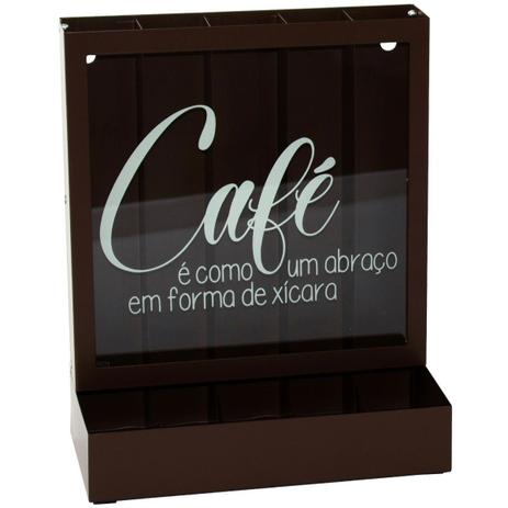 Porta Cápsulas de Café Compatível Com Nespresso Mesa Parede - Gton Menor preço em Porta Cápsulas de Café Compatível Com Nespresso Mesa Parede - Gton