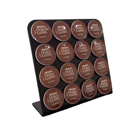 Porta cápsulas de café Dolce Gusto - Preto - Acrihome design em acrílicos é boa?