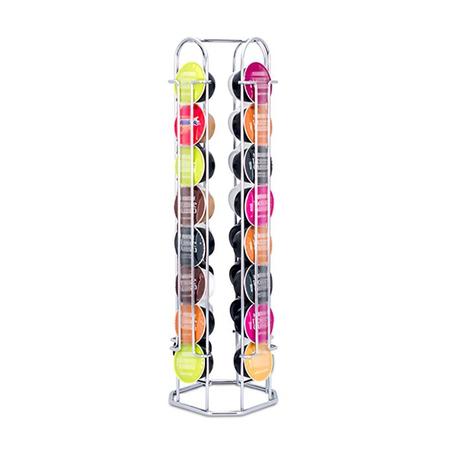 Porta Cápsulas Dolce Gusto Duler 32 Unidades Aço Cromado Menor preço em Porta Cápsulas Dolce Gusto Duler 32 Unidades Aço Cromado