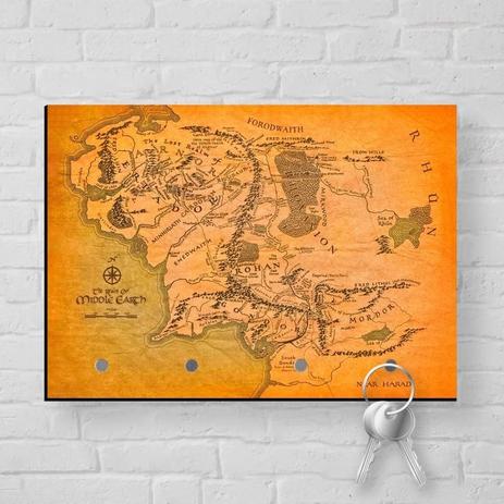 Featured image of post Mapa Terra Media Portugues Quadro parede s4 quarto k0763 mapa terra media 65x45cm senh