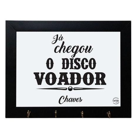 Porta Chaves Já Chegou o Disco Voador Turma do Chaves - Cantaki Menor preço em Porta Chaves Já Chegou o Disco Voador Turma do Chaves - Cantaki