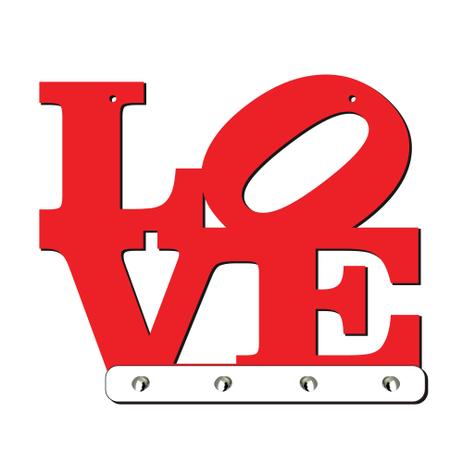 Porta Chaves - Love - cod. 2554 - Cia. laser é boa?
