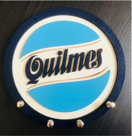 Porta Chaves Quilmes Em Mdf Tamanho 21 Cm Ótimo Presente - Mundo do militar é ruim? Porta Chaves Quilmes Em Mdf Tamanho 21 Cm Ótimo Presente - Mundo do militar é boa?