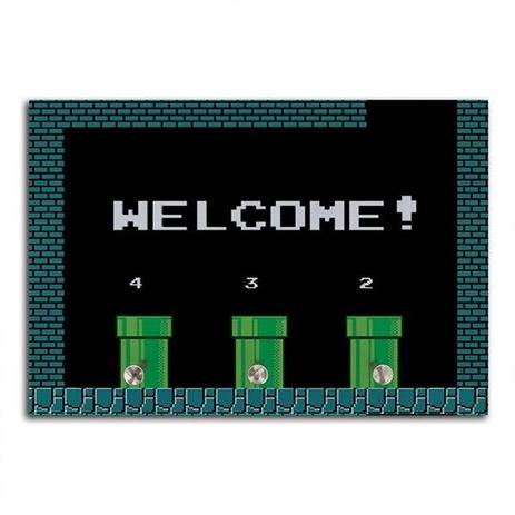 Porta Chaves Super Marios Bros - WELCOME! - Fabrica geek é boa?