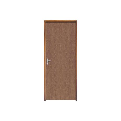Porta com Miolo Semi Oco Montada Direita Imbuia Lisa 210x82cm Natural - Sidney esquadrias Menor preço em Porta com Miolo Semi Oco Montada Direita Imbuia Lisa 210x82cm Natural - Sidney esquadrias