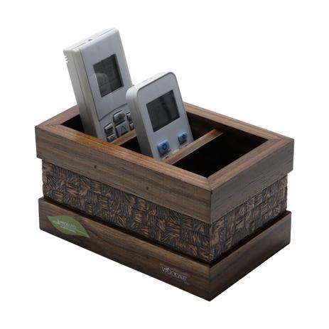 Porta Controle 3 Lugares 18,5x11,5x10cm Woodart 11804 Menor preço em Porta Controle 3 Lugares 18,5x11,5x10cm Woodart 11804