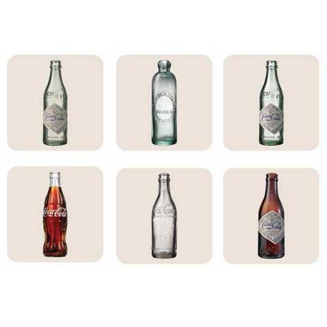 Porta Copos Coca-Cola Bottles - 6 peças - Yaay Menor preço em Porta Copos Coca-Cola Bottles - 6 peças - Yaay