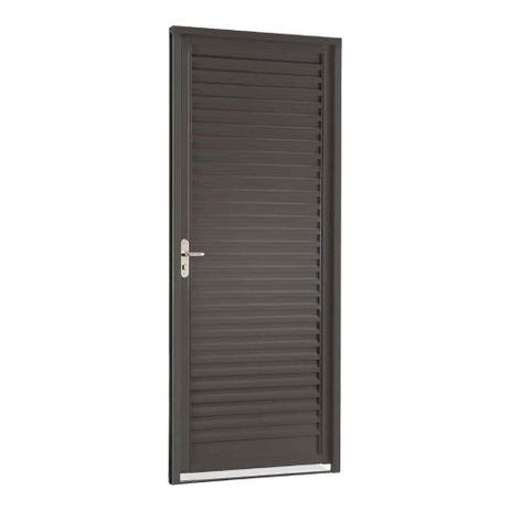 Porta de Giro Veneziana em Aço 217 x 87 x 6,5 cm Direita Belfort Sasazaki Menor preço em Porta de Giro Veneziana em Aço 217 x 87 x 6,5 cm Direita Belfort Sasazaki