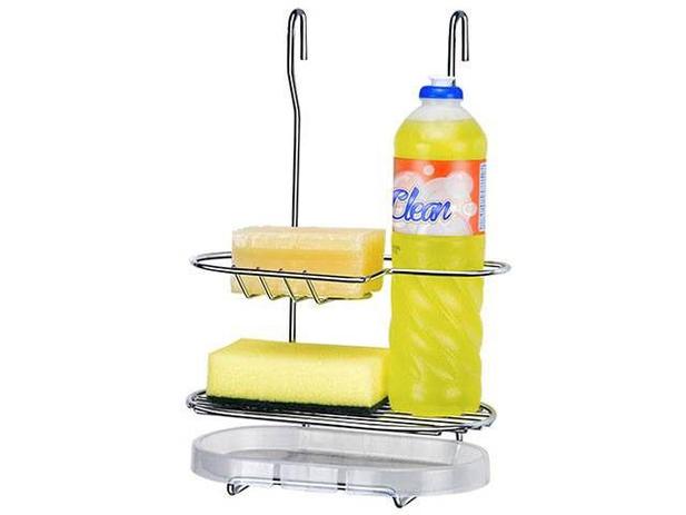 Porta Detergente e Bucha - Arthi Cook Home Menor preço em Porta Detergente e Bucha - Arthi Cook Home