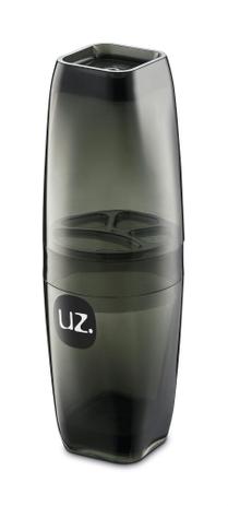 Porta Escova de Dentes com Tampa Premium Preto UZ520 UZ Menor preço em Porta Escova de Dentes com Tampa Premium Preto UZ520 UZ