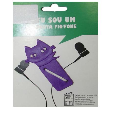 Porta Fio/fone Cat - Roxo - Soft gift é boa?