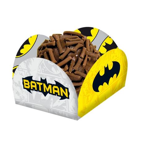 Porta Forminha para Doces Batman Geek 40 unidades Festcolor - Festabox Menor preço em Porta Forminha para Doces Batman Geek 40 unidades Festcolor - Festabox