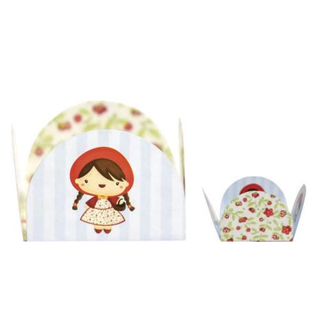 Porta Forminha para Doces Chapéuzinho Vermelho 30 unidades Duster - Festabox Menor preço em Porta Forminha para Doces Chapéuzinho Vermelho 30 unidades Duster - Festabox
