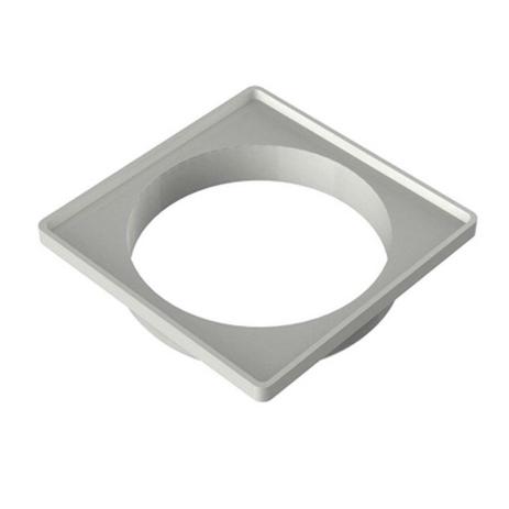 Porta grelha quadrada 100mm branca Tigre Menor preço em Porta grelha quadrada 100mm branca Tigre