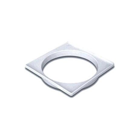 Porta Grelha Quadrada Branca 100mm - Tigre Menor preço em Porta Grelha Quadrada Branca 100mm - Tigre
