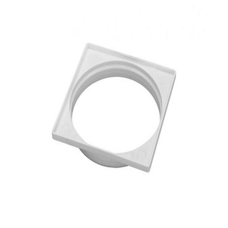 Porta grelha quadrada branca 10x10 - Astra Menor preço em Porta grelha quadrada branca 10x10 - Astra