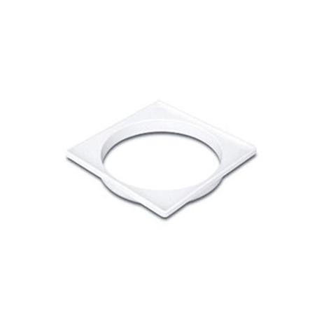 Porta Grelha Quadrada Branca 150mm - Tigre Menor preço em Porta Grelha Quadrada Branca 150mm - Tigre