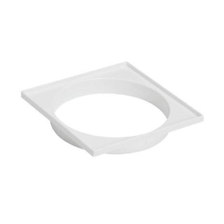 Porta grelha quadrado branco 15x15 - Amanco Menor preço em Porta grelha quadrado branco 15x15 - Amanco