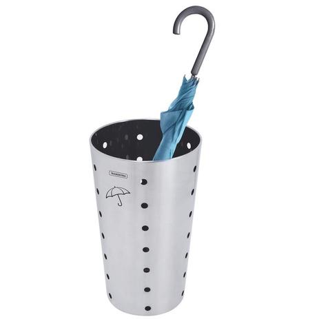 Porta guarda-chuva tramontina aco inox acabamento scotch brite recipiente interno polipropileno 20l Menor preço em Porta guarda-chuva tramontina aco inox acabamento scotch brite recipiente interno polipropileno 20l