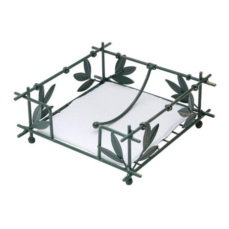 Porta Guardanapo De Ferro Fundido 21Cm Folhas Prestige Menor preço em Porta Guardanapo De Ferro Fundido 21Cm Folhas Prestige