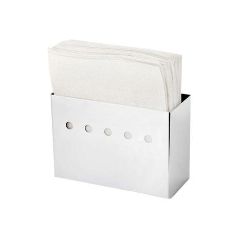 Porta Guardanapo Quadrado Aço Inox - Gourmet mix Menor preço em Porta Guardanapo Quadrado Aço Inox - Gourmet mix