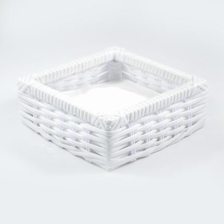 Porta Guardanapo Tradicional Fibra Sintética 15x15x05 - Branco - Allstate Menor preço em Porta Guardanapo Tradicional Fibra Sintética 15x15x05 - Branco - Allstate