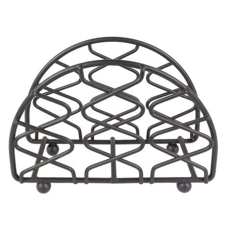 PORTA-GUARDANAPOS BLACK - 13x9,5 cm - Btc Menor preço em PORTA-GUARDANAPOS BLACK - 13x9,5 cm - Btc