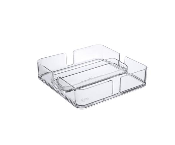 Porta Guardanapos Mod Cristal Coza - Brinox Menor preço em Porta Guardanapos Mod Cristal Coza - Brinox
