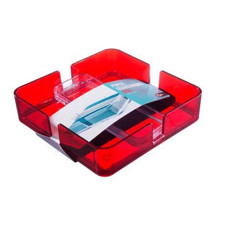 Porta Guardanapos Mod Vermelho Coza Menor preço em Porta Guardanapos Mod Vermelho Coza