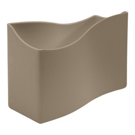 Porta Guardanapos Pequeno Cozy Warm Gray Coza - Brinox Menor preço em Porta Guardanapos Pequeno Cozy Warm Gray Coza - Brinox