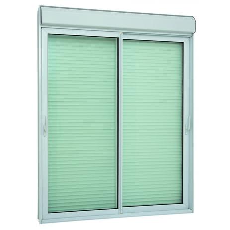 Porta Integrada Alumínio Sasazaki Veneziada com Controle Remoto 220V - 2,41mx20,5cmx160cm Branco Menor preço em Porta Integrada Alumínio Sasazaki Veneziada com Controle Remoto 220V - 2,41mx20,5cmx160cm Branco