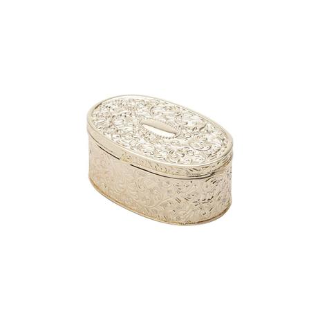 Porta Jóia Oval Dourado De Zamac Prestige Menor preço em Porta Jóia Oval Dourado De Zamac Prestige
