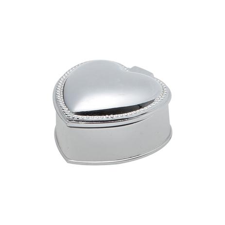 Porta jóias coração prateado 6cm - Rojemac é boa?